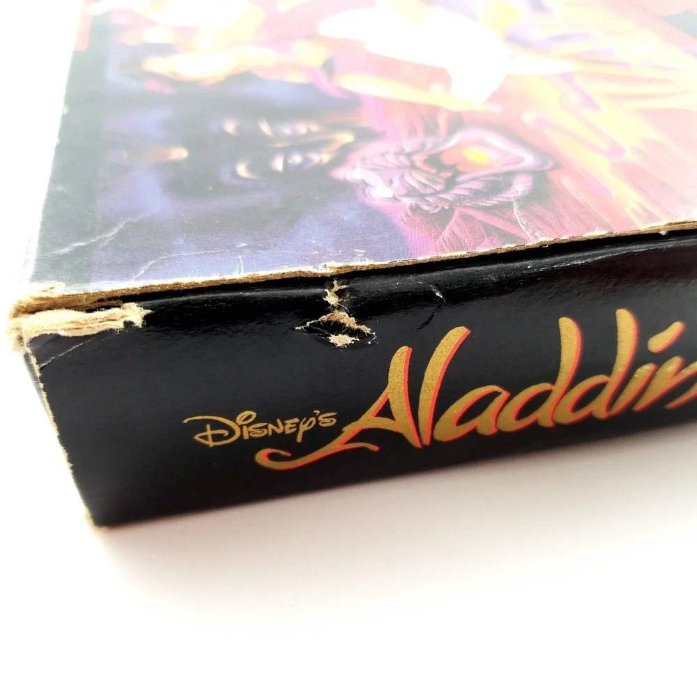 Disney's Aladdin (Super Nintendo Entertainment System) Authentic Complete Tested